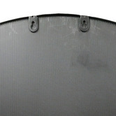K&#039;sHomewares&amp;Decor Black Zadie Round Wall Mirror