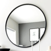 K&#039;sHomewares&amp;Decor Milton Round Metal Wall Mirror