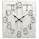 K&#039;sHomewares&amp;Decor Winston Wooden Panel Clock