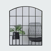 K&#039;sHomewares&amp;Decor Industrial Arched Window Mirror