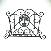 K'sHomewares&amp;Decor Potted Tree Metal Recipe Book Holder
