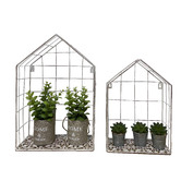 K'sHomewares&amp;Decor 2 Piece Fleur Nested Wall Planter