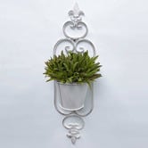 K'sHomewares&amp;Decor 2 Piece Classic Swirl Wall Planter Set