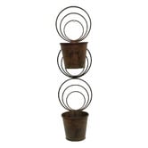 K'sHomewares&amp;Decor Abstract 2 Tier Wall Planter