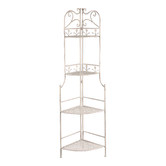 K'sHomewares&amp;Decor Floral 4 Tier Corner Shelf