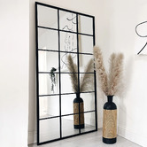 K&#039;sHomewares&amp;Decor Mikael Full Length Metal Window Mirror