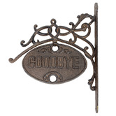 K&#039;sHomewares&amp;Decor Welcome Cast Iron Wall Bracket Hook