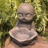 K'sHomewares&amp;Decor Monk with Bird Feeder Statue
