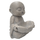 K'sHomewares&amp;Decor Monk with Bird Feeder Statue