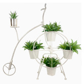 K&#039;sHomewares&amp;Decor Penny Farthing Bicycle Iron Plant Stand