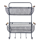 K&#039;sHomewares&amp;Decor Elevate Wall Mounted Mesh Organiser
