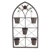 K&#039;sHomewares&amp;Decor Rustic Charm Window Wall Planter Set