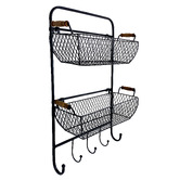 K&#039;sHomewares&amp;Decor Elevate Wall Mounted Mesh Organiser