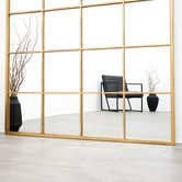 K&#039;sHomewares&amp;Decor Mikael Full Length Metal Window Mirror