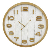 K'sHomewares&amp;Decor 60cm Hampton Coastal Wall Clock