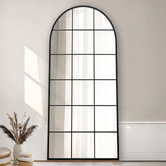K'sHomewares&amp;Decor Earl Arched Metal Full Length Mirror