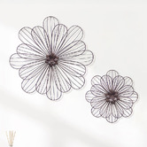 K'sHomewares&amp;Decor 2 Piece Malliah Metal Wall Accent Set