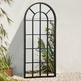 K'sHomewares&amp;Decor Braden Arched Metal Full Length Mirror