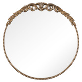 K'sHomewares&amp;Decor Bronze Aurelia Round Wall Mirror