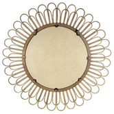 K'sHomewares&amp;Decor Florelle Bamboo &amp; Rattan Wall Mirror