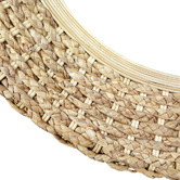 K'sHomewares&amp;Decor Arden Round Bamboo Wall Mirror