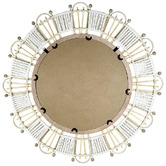 K'sHomewares&amp;Decor Soleira Round Bamboo &amp; Rattan Wall Mirror