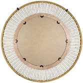 K'sHomewares&amp;Decor Marinel Round Bamboo &amp; Rattan Wall Mirror