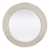 K'sHomewares&amp;Decor Mariel Round Mother of Pearl Wall Mirror