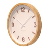K'sHomewares&amp;Decor 50cm Priscilla Pine Wood Wall Clock
