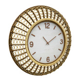 K'sHomewares&amp;Decor 80cm Silas Bambo Wall Clock