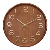 K'sHomewares&amp;Decor 60cm Kylie Pine Wood Wall Clock