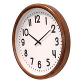 K'sHomewares&amp;Decor 60cm Craige Pine Wood Wall Clock