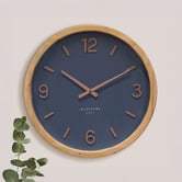 K'sHomewares&amp;Decor 50cm Priscilla Pine Wood Wall Clock