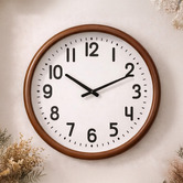 K'sHomewares&amp;Decor 60cm Craige Pine Wood Wall Clock