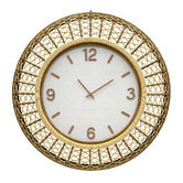 K'sHomewares&amp;Decor 80cm Silas Bambo Wall Clock