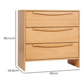 Grotime Grotime Kids' Grace 3 Drawer Chest