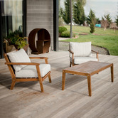 Q Furniture 2 Seater Cyrus Outdoor Lounge Set
