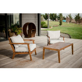 Q Furniture 2 Seater Cyrus Outdoor Lounge Set