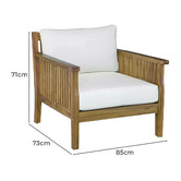 Q Furniture 2 Seater Arizona Outdoor Lounge Set