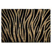 BAHA Tiger Print Coir Doormat
