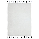 BAHA Natural Bristol Cotton &amp; Wool Dhurrie Rug