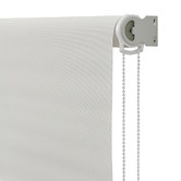 BAHA Aster White Sunscreen Roller Blind