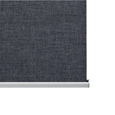 BAHA Sabra Charcoal Textured Blockout Roller Blind