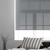 BAHA Misha Charcoal Sheer Roller Blind