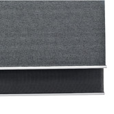 BAHA Nala &amp; Misha Charcoal Blockout Double Roller Blind