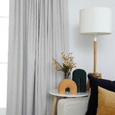 BAHA Marlo Cloud Blockout S-Fold Single Panel Curtain