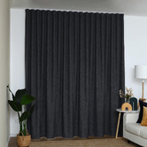 BAHA Marlo Flint Blockout S-Fold Single Panel Curtain