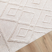 BAHA Batibou Hand-Woven Wool-Blend Rug