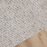 BAHA Vatersay Hand-Woven Cotton-Blend Rug