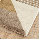 BAHA Laspi Geometric Power-Loomed Rug